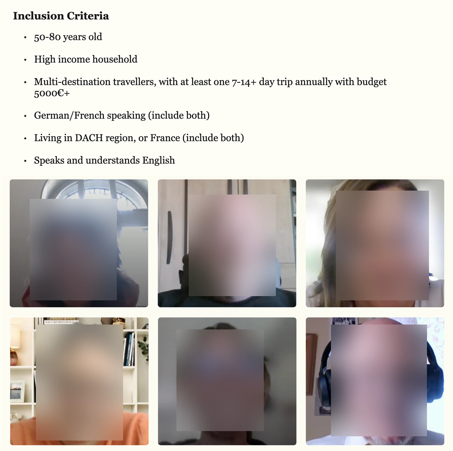 User research synthesis