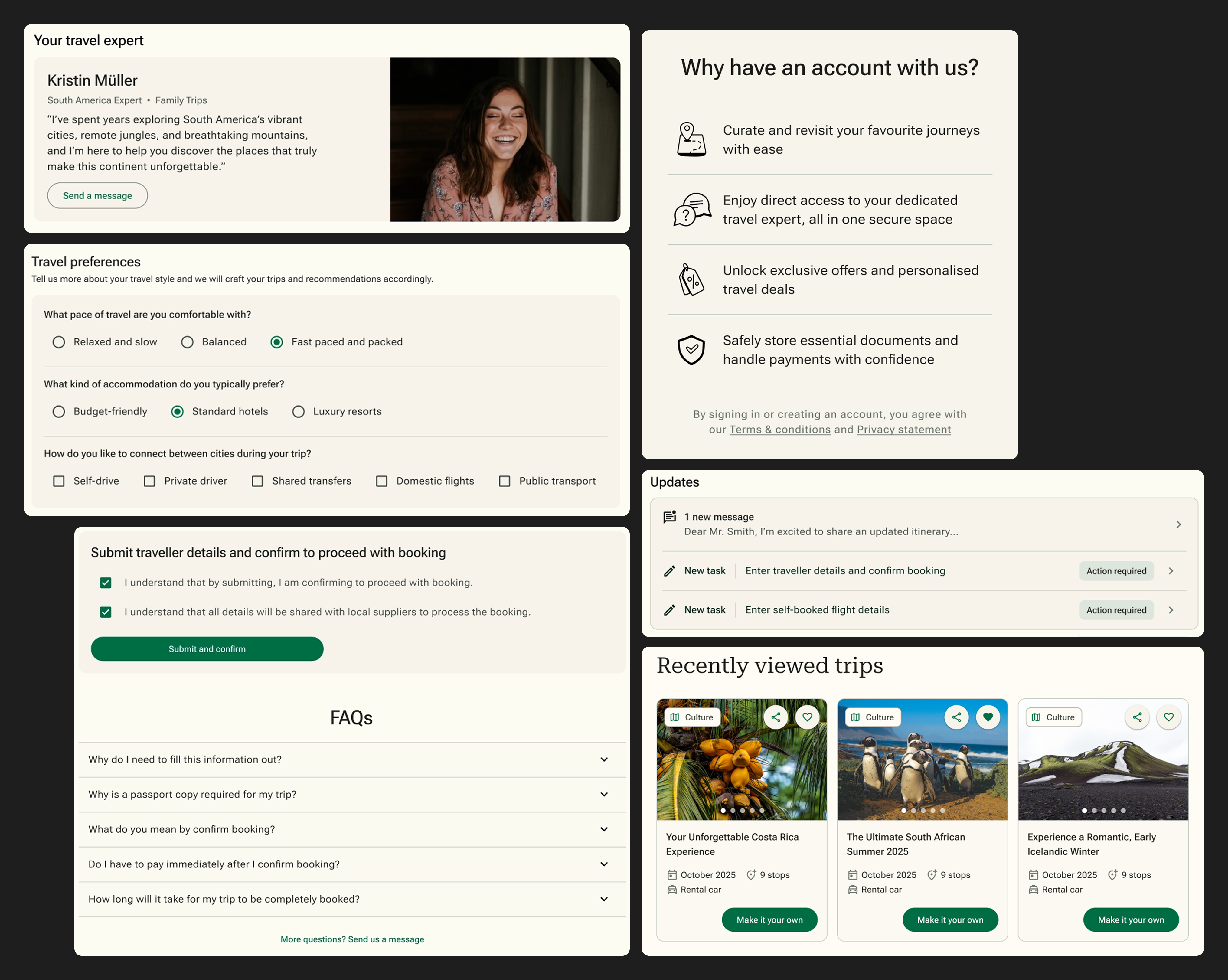 Vision prototype - trust, transparency and accessibility